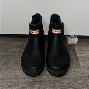 Hunter Classic Black Rainboots